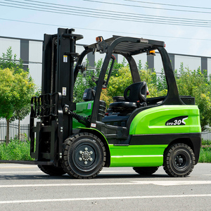 Camion de 3 tonnes homologué CE avec batterie, pneus pleins en caoutchouc et moteur AC pour usine - Product Image 5