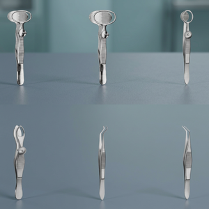 Pinzas Desmarres para Chalazión de 26 mm y 9 cm, Pinzas Caure para Chalazión de 10 cm, Dastoor Superior Rectus de 1x2 Dientes y 9 cm - Product Image 2