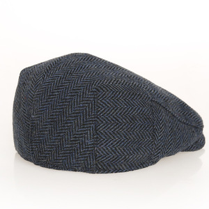 Casquette Gavroche en Tweed pour Enfants Garçons, Béret Plat Années 20 pour Petits Gentlemen, Chapeau Fedora Cabbie à Motif Chevrons - Product Image 4