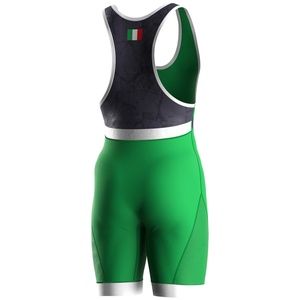 Justaucorps de lutte pour hommes National Elite, justaucorps athlétique, collant de lutte, combinaison de sport, tenue de gym, sous-vêtement de sport - Product Image 3