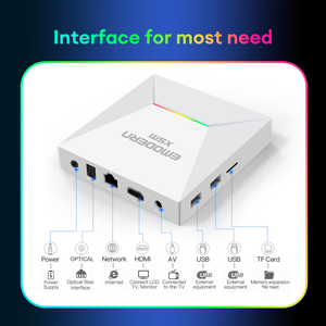 Android 11 4K IPTV Set Top Box 60fps 2GB RAM 16GB ROM BT Dual WiFi Quad Core STB Reproductor Multimedia OTT 12 Meses de Garantía Enchufe del Reino Unido - Product Image 3