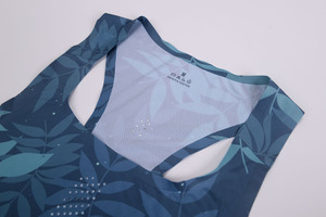 Cyclingbox Quick Dry Recycle Fabric Custom Marathon Sport T Shirts Seamless Running <b>Singlet</b> - Product Image 3