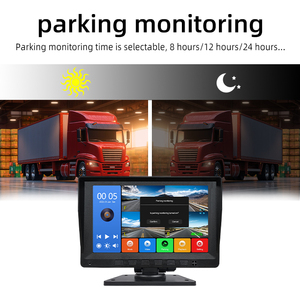 Caméra de tableau de bord pour camion de haute qualité, 7 pouces, 1080P, objectif unique, avec écran IPS, étanche, contrôle par application et 4 caméras - Product Image 6