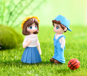 Statuette in Miniatura di Anziani, Donne, Uomini, Ragazze, Coppie, Figure per Matrimoni - Product Image 3