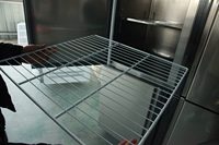 Congélateur encastrable 6 portes en acier inoxydable 304 pour usine alimentaire