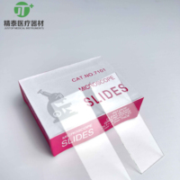 New Laboratory Special Consumables Microscope Glass Slide Ground Edges Slides