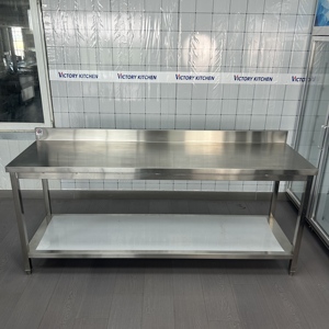 VICTORY <b>Stainless</b> <b>Steel</b> <b>Work</b> <b>Table</b> S/S Bench hot selling Catering Equipment for lab or Other Hotel & Restaurant Supplies - Product Image 6