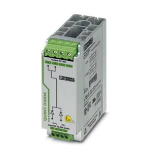 Module de diode sur rail DIN 2320157 12-24 V CC/2x20 A <span class=keywords><strong>ou</strong></span> 1x40 A. Pour PLC, en stock, livraison rapide par DHL/UPS. - Product Image 1