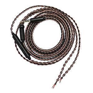 Câble <span class=keywords><strong>audio</strong></span> 8 brins Jack 3,5 mm pour réparation de <span class=keywords><strong>casque</strong></span>, réparation de <span class=keywords><strong>casque</strong></span> DIY, entretien de <span class=keywords><strong>casque</strong></span>, fils semi-finis - Product Image 3