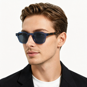 Lunettes de soleil unisexes avec logo personnalisé, monture carrée, multicolores, UV400, monture intégrale, durables, confortables, tendance, pour adultes, pour les voyages et l'usage quotidien - Product Image 3