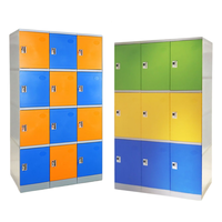 Armoire de rangement pour piscine, sauna, école maternelle, en plastique ABS, imperméable, anti-corrosion, robuste, taille personnalisée pour les écoles