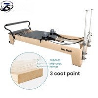 Reformer de Pilates Profesional Zeus Shield Ajustable de Grado Comercial para Clases en Grupos Pequeños, Gimnasios, Entrega Rápida, Pedidos al por Mayor