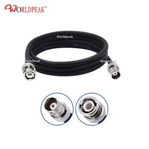 <span class=keywords><strong>Cable</strong></span> de puente BNC macho a BNC hembra RG58 <span class=keywords><strong>Cable</strong></span> de antena <span class=keywords><strong>WiFi</strong></span> <span class=keywords><strong>Cable</strong></span> de cobre <span class=keywords><strong>coaxial</strong></span> de baja pérdida de 50 ohmios para <span class=keywords><strong>Cable</strong></span> BNC de Radio CB - Product Image 2