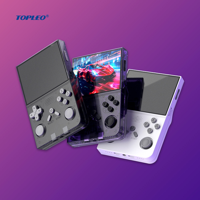 Topleo Arcade Game Console 4k Portable Retro Handheld Game Players R40 Emulator Android Video 4k Cheap Gaming Console Handheld