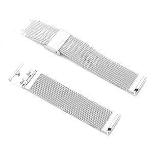 <span class=keywords><strong>Cinturino</strong></span> di Ricambio da 18mm 20mm 22mm in Acciaio Inossidabile a Rete Metallica Milanese con Fibbia per Smartwatch Samsung Galaxy Watch e <span class=keywords><strong>Huawei</strong></span> - Product Image 4