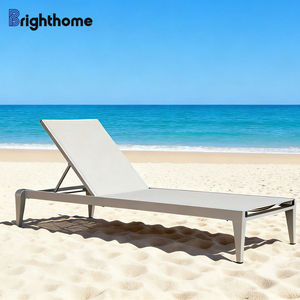 Ensemble <span class=keywords><strong>de</strong></span> chaises longues <span class=keywords><strong>de</strong></span> <span class=keywords><strong>jardin</strong></span> réglables en aluminium au prix d'usine - Product Image 2