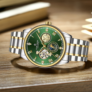 <span class=keywords><strong>Montre</strong></span> mécanique <span class=keywords><strong>automatique</strong></span> pour <span class=keywords><strong>homme</strong></span> LOUIE JUELEN, tendance, lumineuse, étanche, haut de gamme, simple, 20 mm - Product Image 2
