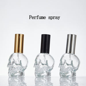 新设计空豪华香水瓶50毫升透明玻璃喷雾带盖香水瓶 - Product Image 5