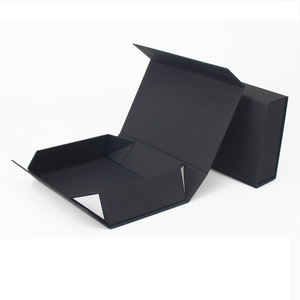 גודל מותאם אישית נייר קרטון לחג המולד קשיח תיבת מגנט אריזת מתנה מגנטית מפוארת עם מכסה מגנטי - Product Image 5