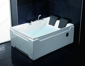 CE Foshan <span class=keywords><strong>Pas</strong></span> <span class=keywords><strong>Cher</strong></span> 2 Grosses Personnes Blanc Whirlpool Fontaine D'eau de Bec de Baignoire À Jets Massants - Product Image 2