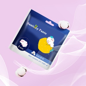 Pantalon de nuit respirant chaud pour femmes et hommes, sexy, personnalisé, avec serviette hygiénique menstruelle intégrée, super absorbant et ailé - Product Image 2