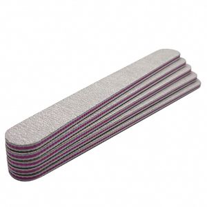 Professional Emery Board Manicure Pedicure Art Tools Custom Logo Double-Sided Nail <b>File</b> Set 180 100 Grit Nail <b>File</b> - Product Image 3