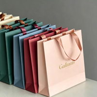 Sac cadeau haut de gamme en carton blanc recyclable, personnalisable avec logo, impression sérigraphiée, capacité améliorée 9 kg, pour événements de marque et produits