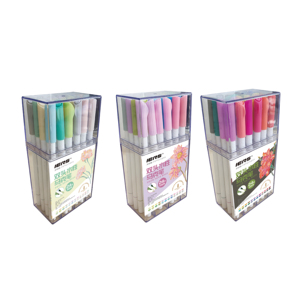 Marcadores de Arte de Doble Punta, <span class=keywords><strong>120</strong></span> Colores, para Libros de Colorear para Adultos, Juego de Marcadores de Dibujo Artístico con Punta Fina y Punta de Pincel - Product Image 4