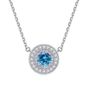 Nouveautés en gros : Collier en argent sterling 925 avec rangées de diamants et 12 pierres de naissance - Product Image 3