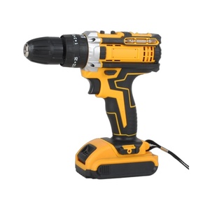Bán buôn xuyên biên giới 21V Lithium khoan điện đa chức năng có thể sạc lại công cụ điện tốc độ gấp đôi tác động đấm vành đai khoan - Product Image 5
