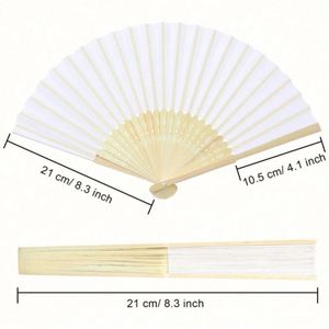 Custom Indian Wedding Bamboo Hand Fans with Henna Pattern & <b>Mirror</b> Work Portable for Home Decoration for Chinese New Year - Product Image 3