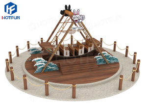Portable 16 Places <span class=keywords><strong>Pirate</strong></span> Ship Ride pour Enfants Parc D'attractions Installations En Métal Matériel Enfants Attractions <span class=keywords><strong>Manege</strong></span> à Vendre - Product Image 2