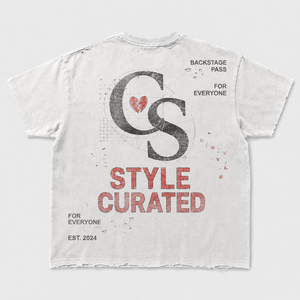 Camiseta de hombre Factory Streetwear de algodón de alto gramaje 300GSM con lavado ácido, corte oversize, estilo cropped y gráfico de pedrería - Product Image 2