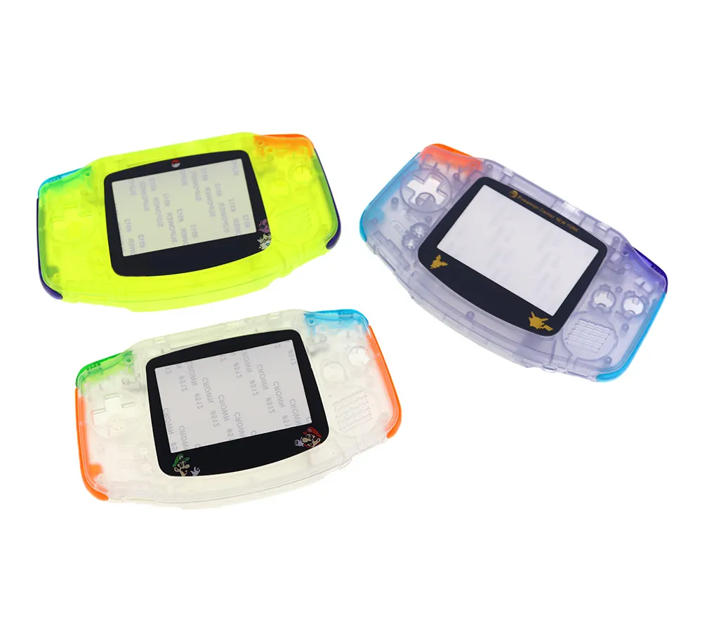 Full Housing Shell For Nintend GBA Shell Hard Case With Screen Lens Replacement for Gameboy Advance Console Housing