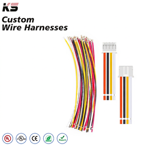 Câbles à sertir personnalisés JST PH 2,0 mm 3-10 broches mâle/femelle 22AWG avec isolation PVC/PBT pour connecteur informatique - Product Image 1