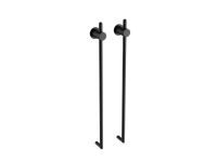 Sèche-serviettes électrique de luxe en acier inoxydable, radiateur chauffant, support chauffant pour serviettes, idéal pour hôtels et appartements, design moderne et minimaliste