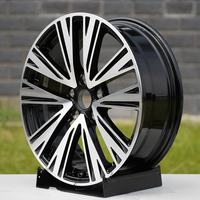Jantes BZ personnalisées en stock, forgées et polies, 5x112, 22 pouces, style mesh, pour Mercedes GLE GLS Audi Q7 Q8 SUV de luxe