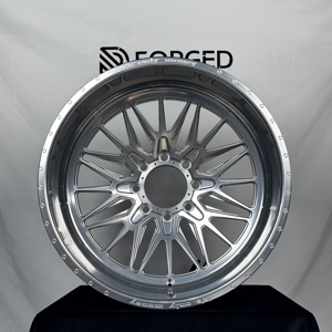 Jantes de camion en alliage d'aluminium forgé GUDE, brillantes, 17-26 pouces, 6x139.7, 20/25 mm ET, design à cinq branches, pour F150 Raptor, rénovation/amélioration - Product Image 3
