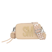 Sac de messager pour femmes en cuir PU décontracté léger luxe sac à bandoulière à large sangle petit carré sacs à main pour appareil photo sac de Style de mode