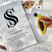 Sobres pequeños sellados por tres lados para muestras de champú cosmético a prueba de olores