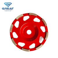 Disque de meulage diamanté pour béton, à segment, à liaison moyenne, grain 30, pour meuleuse d'angle Hilti, prix de gros usine