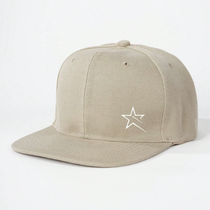 Hot Sale Star Embroidered <b>Flat</b> Bill Snapback <b>Cap</b> Cotton Hip Hop Baseball <b>Cap</b> For <b>Men</b> Women - Product Image 2