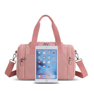 ナイロン製 ミニジムバッグ スポーツバッグ 旅行バッグ 男女兼用 小さめ ロゴ入れ対応 - Product Image 5