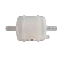 Filtro de Cápsula PES Estéril Desechable ETO 0.22um 0.45um Conexión de Manguera para Líquidos y Solventes