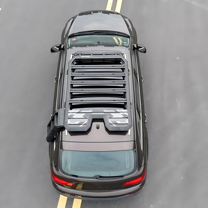 Panier <span class=keywords><strong>de</strong></span> <span class=keywords><strong>toit</strong></span> en alliage d'aluminium pour bagages, échelle latérale et boîte latérale pour <span class=keywords><strong>Audi</strong></span> <span class=keywords><strong>Q3</strong></span> 2013-2018 - Product Image 6