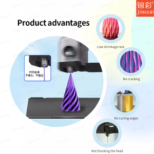 JINCCAI 1KG <b>PLA</b> Filament 1.75mm FDM 3D Printer Material CE ROHS Certified 0.02mm Tolerance 220 Printing Temperature - Product Image 6