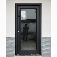 Porte de patio en aluminium premium à rupture de pont thermique, technologie ThermalBreak, pour usage extérieur en appartement, surface finie pour immeubles de bureaux de grande hauteur