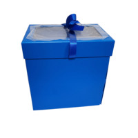 Caja de Exhibición Portátil Multicapa con Logotipo Personalizado para Pasteles y Postres, con Asa, para Sushi y Cupcakes