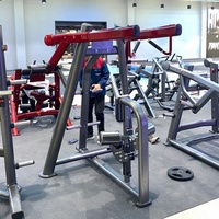 Equipo de gimnasio de ejercicio de alta calidad Máquina de fila súper alta para equipo de entrenamiento de espalda