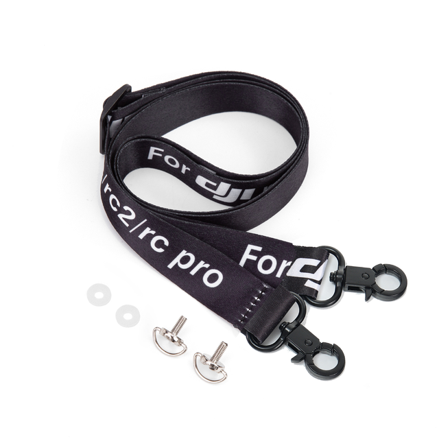 For Drone Remote Controller Lanyard Adjustable Neck Strap Breathable Ultra-Light Unisex 76-140cm Length Metal Hooks RC RC2 RC